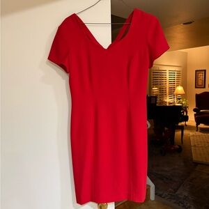 Preview Collection Vibrant Red Mini Dress